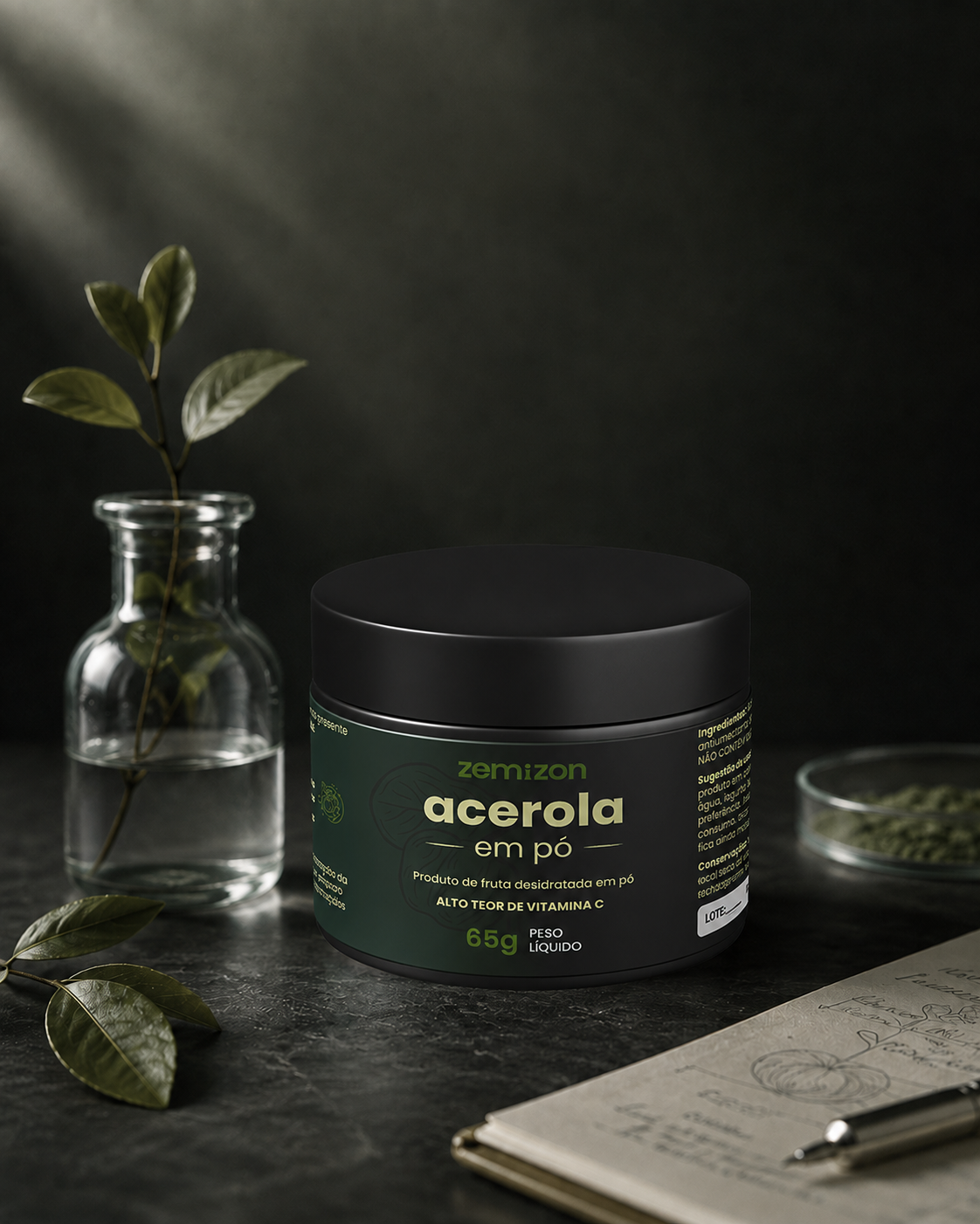 PRÉ-LANÇAMENTO Acerola Zemizon C+ Bioativos. Desenvolvido pela Kemizon.