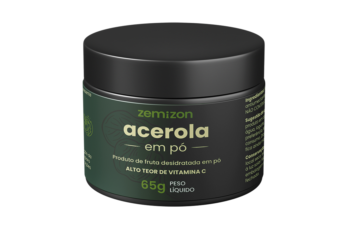 PRÉ-LANÇAMENTO Acerola Zemizon C+ Bioativos. Desenvolvido pela Kemizon.
