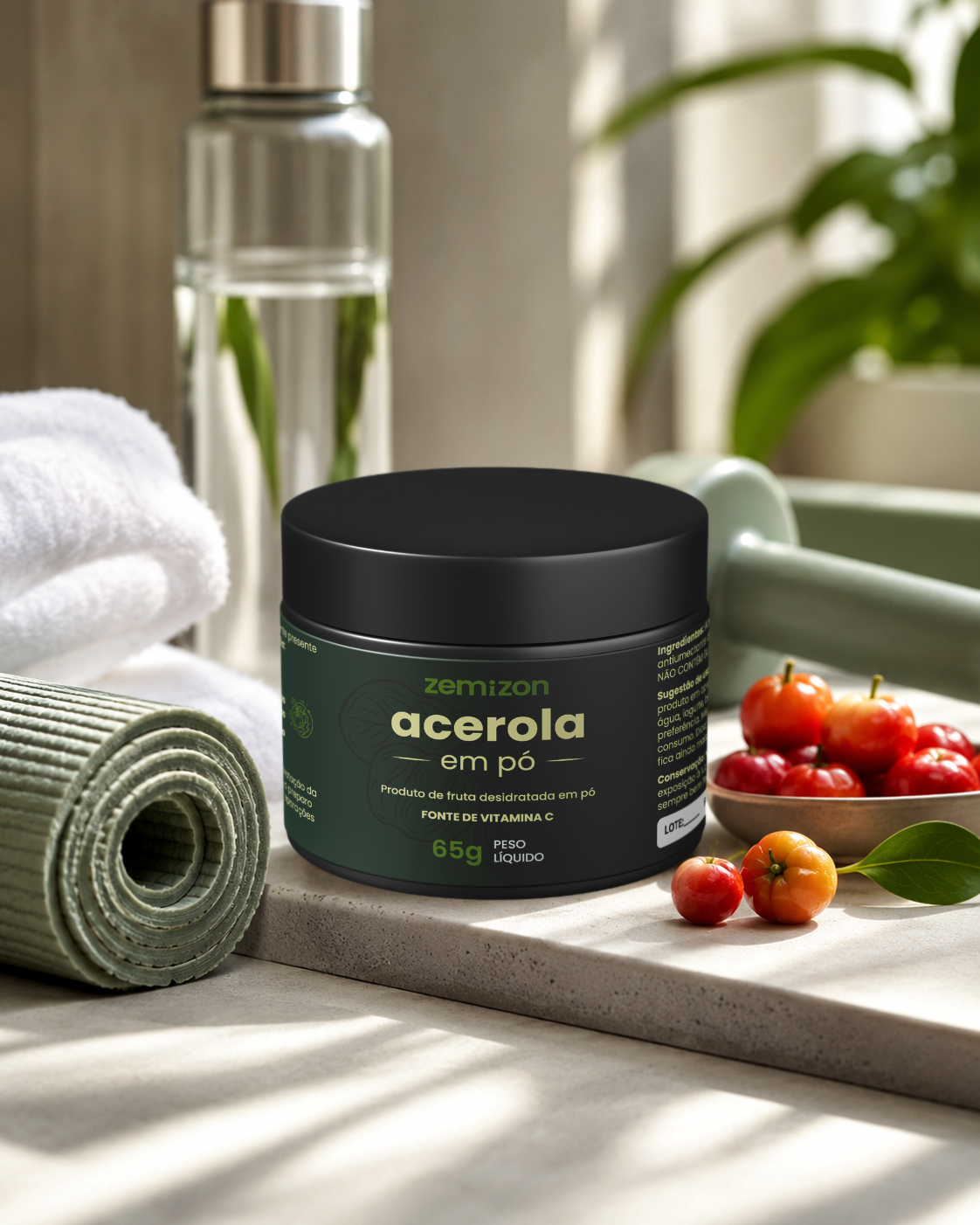 PRÉ-LANÇAMENTO Acerola Zemizon C+ Bioativos. Desenvolvido pela Kemizon.