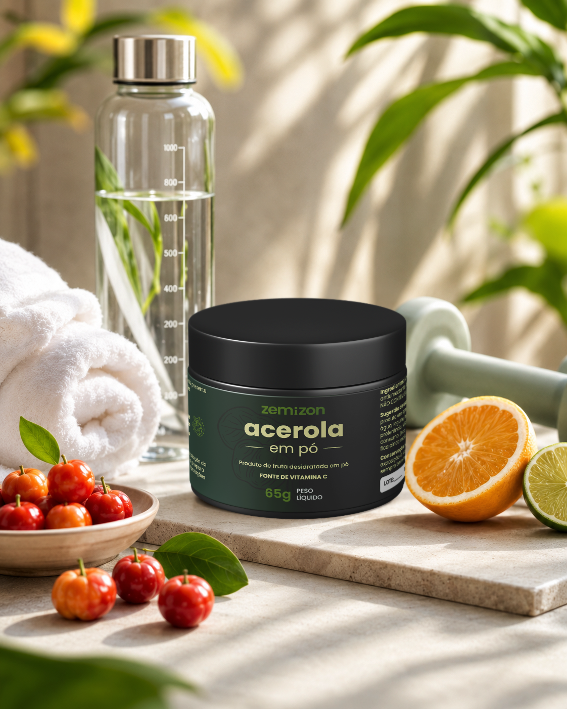 PRÉ-LANÇAMENTO Acerola Zemizon C+ Bioativos. Desenvolvido pela Kemizon.