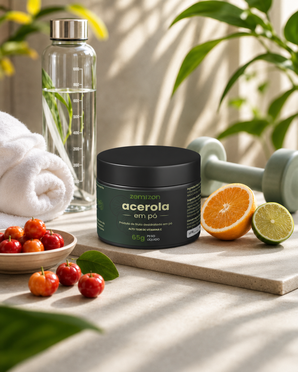 PRÉ-LANÇAMENTO Acerola Zemizon C+ Bioativos. Desenvolvido pela Kemizon.