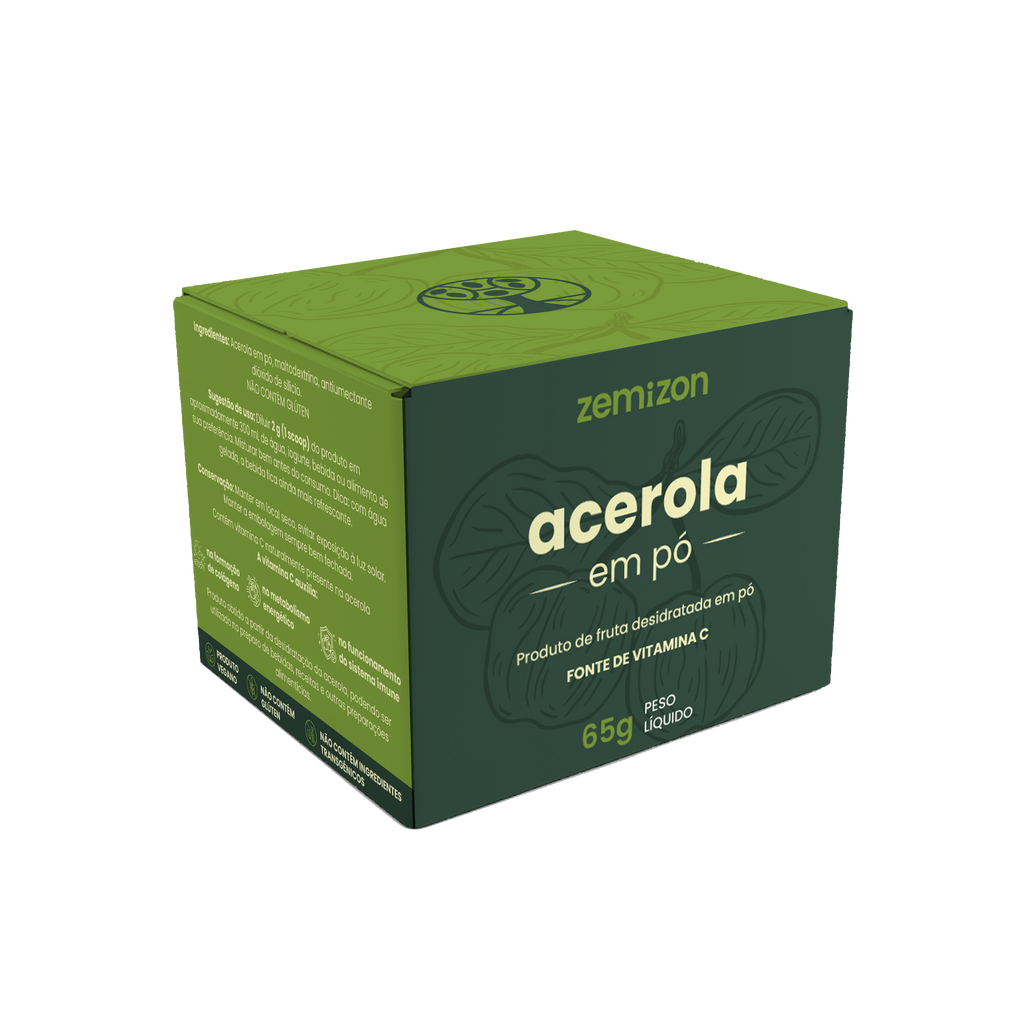 PRÉ-LANÇAMENTO Acerola Zemizon C+ Bioativos. Desenvolvido pela Kemizon.