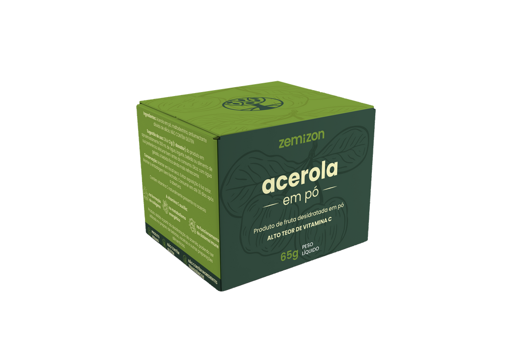 PRÉ-LANÇAMENTO Acerola Zemizon C+ Bioativos. Desenvolvido pela Kemizon.