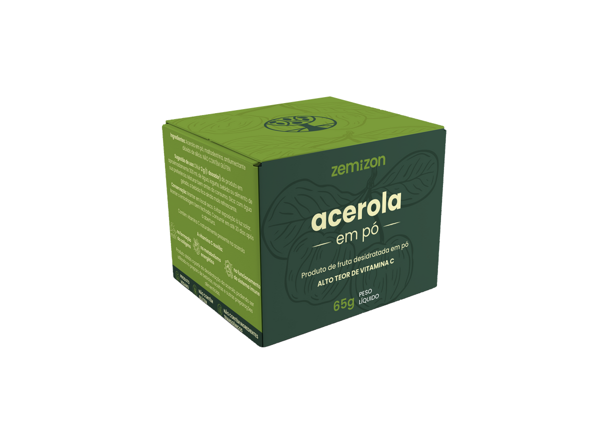 PRÉ-LANÇAMENTO Acerola Zemizon C+ Bioativos. Desenvolvido pela Kemizon.
