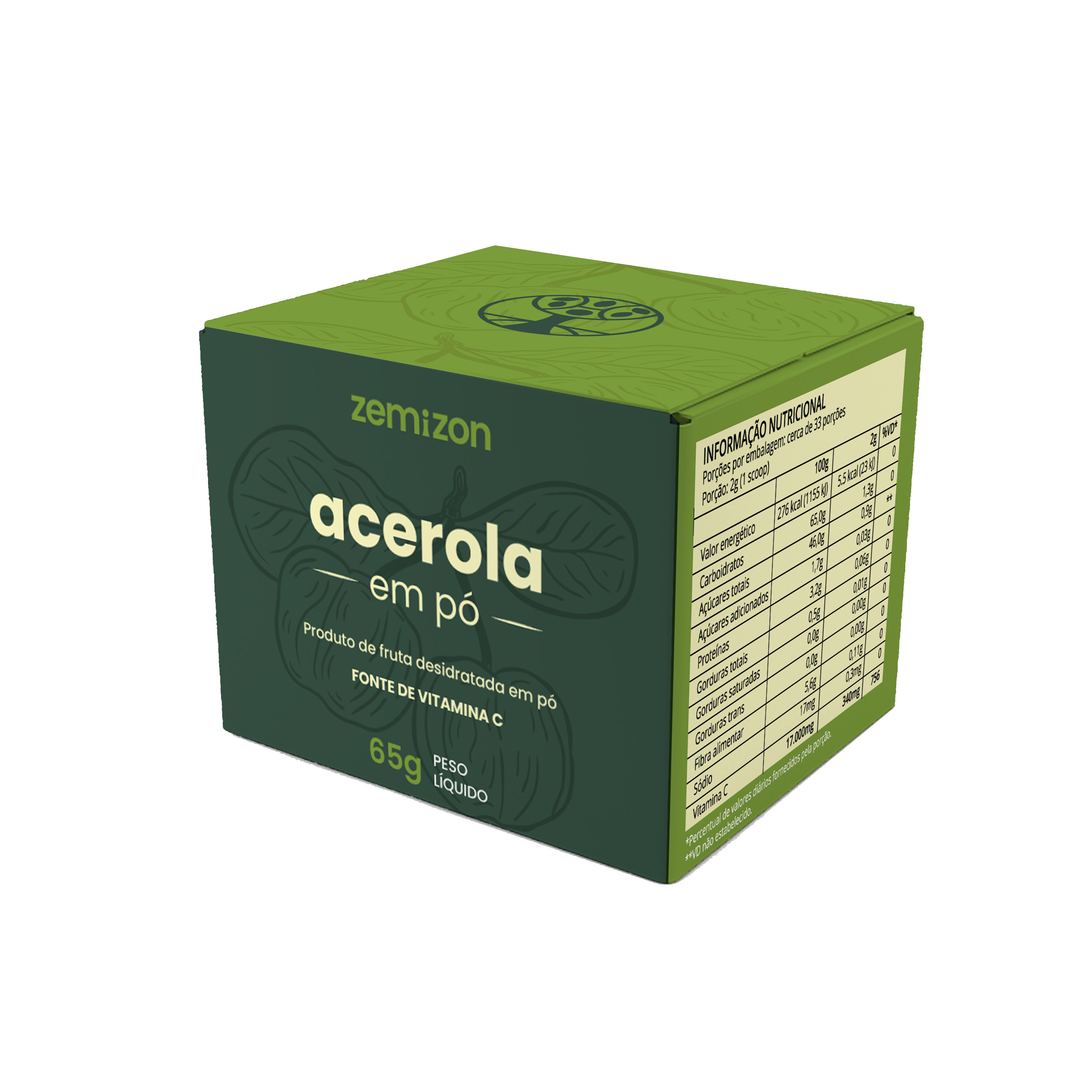 PRÉ-LANÇAMENTO Acerola Zemizon C+ Bioativos. Desenvolvido pela Kemizon.