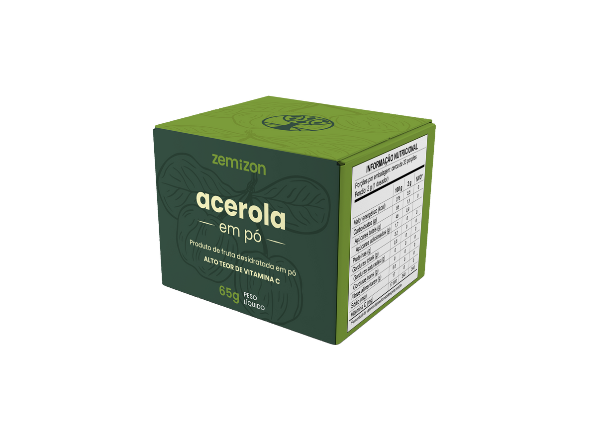 PRÉ-LANÇAMENTO Acerola Zemizon C+ Bioativos. Desenvolvido pela Kemizon.