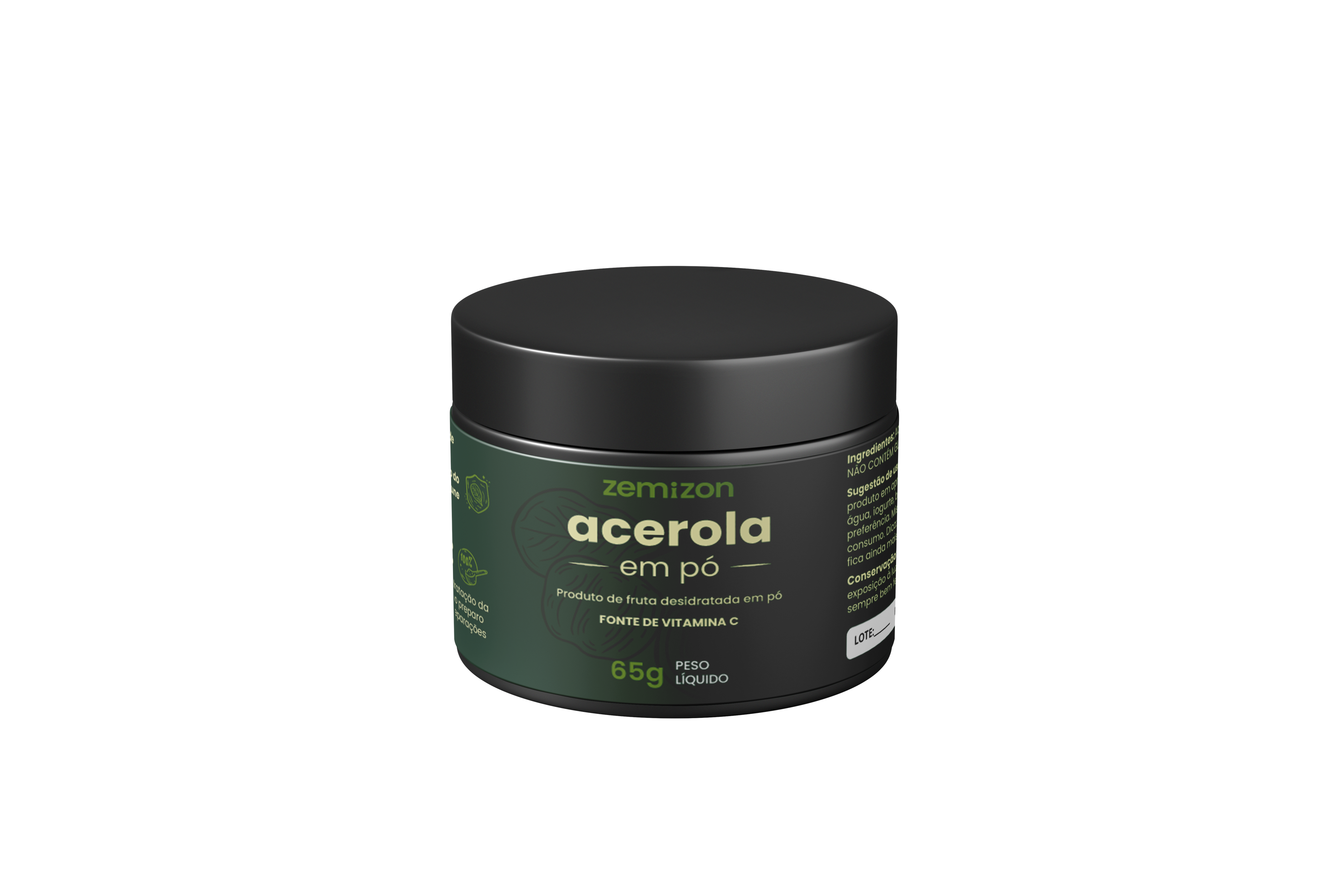 PRÉ-LANÇAMENTO Acerola Zemizon C+ Bioativos. Desenvolvido pela Kemizon.