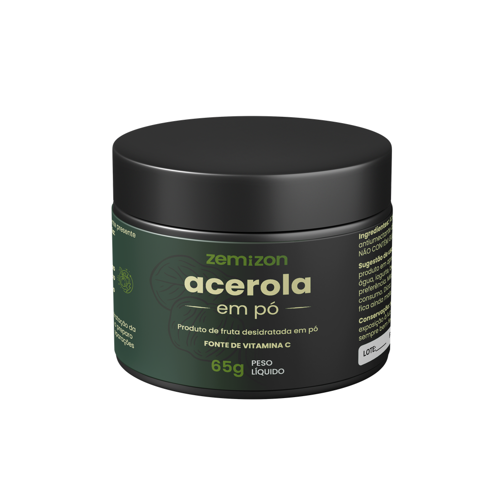 PRÉ-LANÇAMENTO Acerola Zemizon C+ Bioativos. Desenvolvido pela Kemizon.