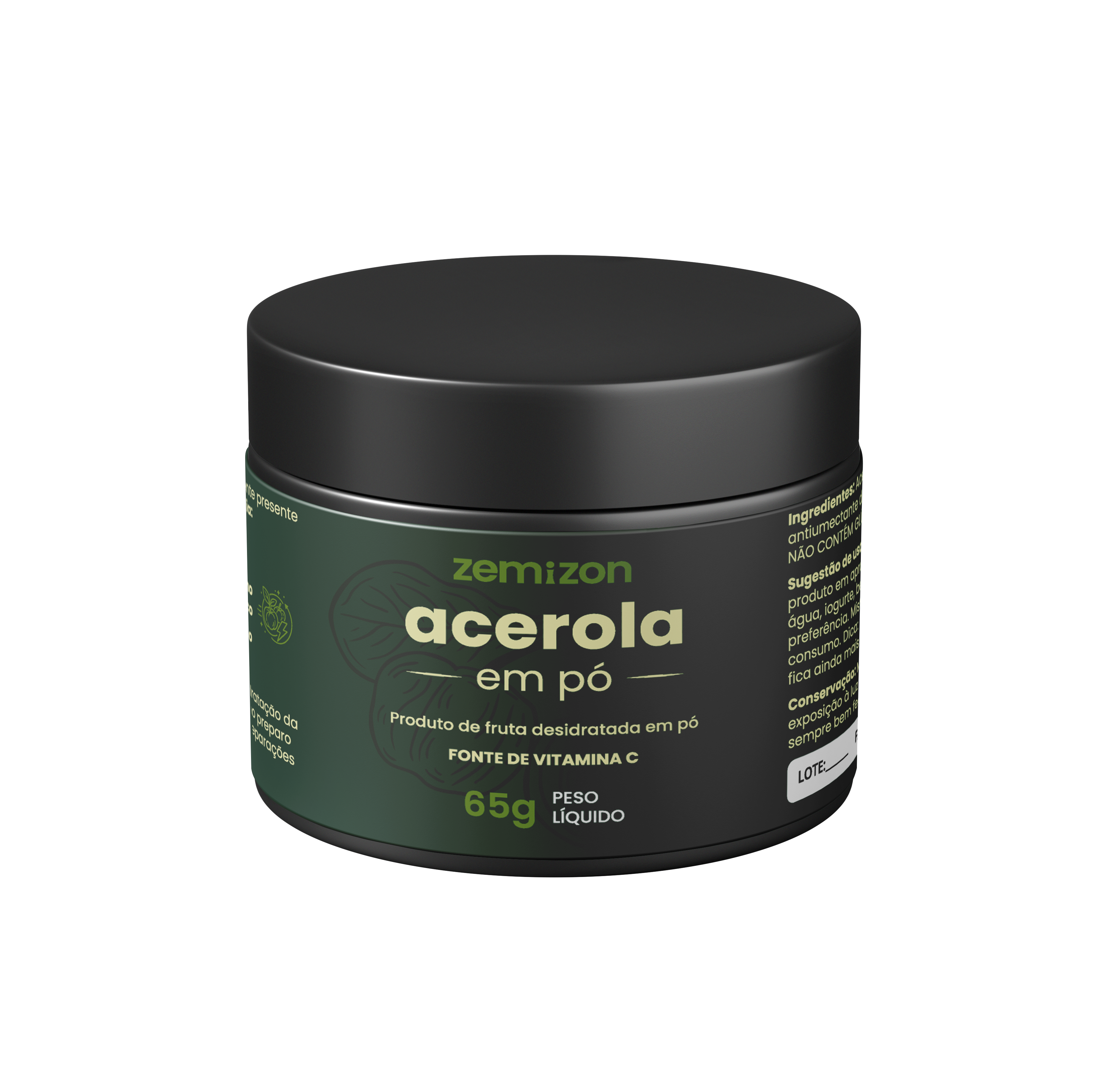PRÉ-LANÇAMENTO Acerola Zemizon C+ Bioativos. Desenvolvido pela Kemizon.