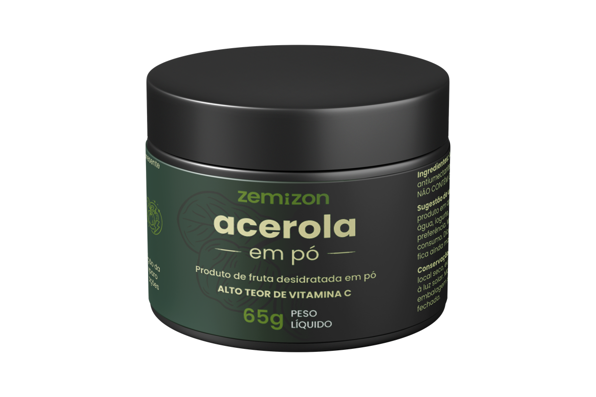 PRÉ-LANÇAMENTO Acerola Zemizon C+ Bioativos. Desenvolvido pela Kemizon.